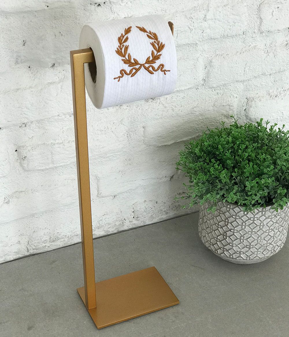 Porta papel higiênico inox simples Línea Porta papel higiênico inox simples Línea