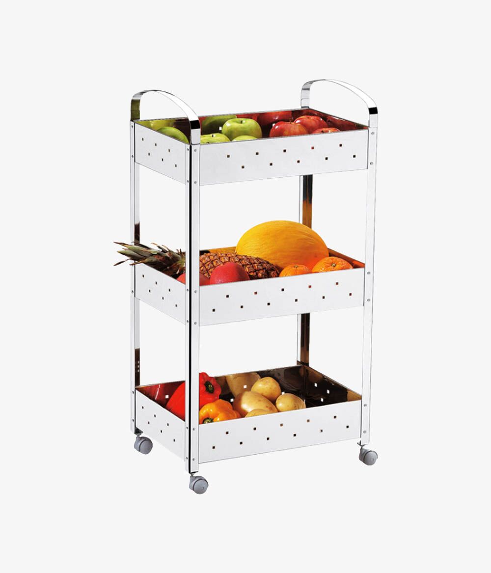 Fruteira Inox 3 Andares