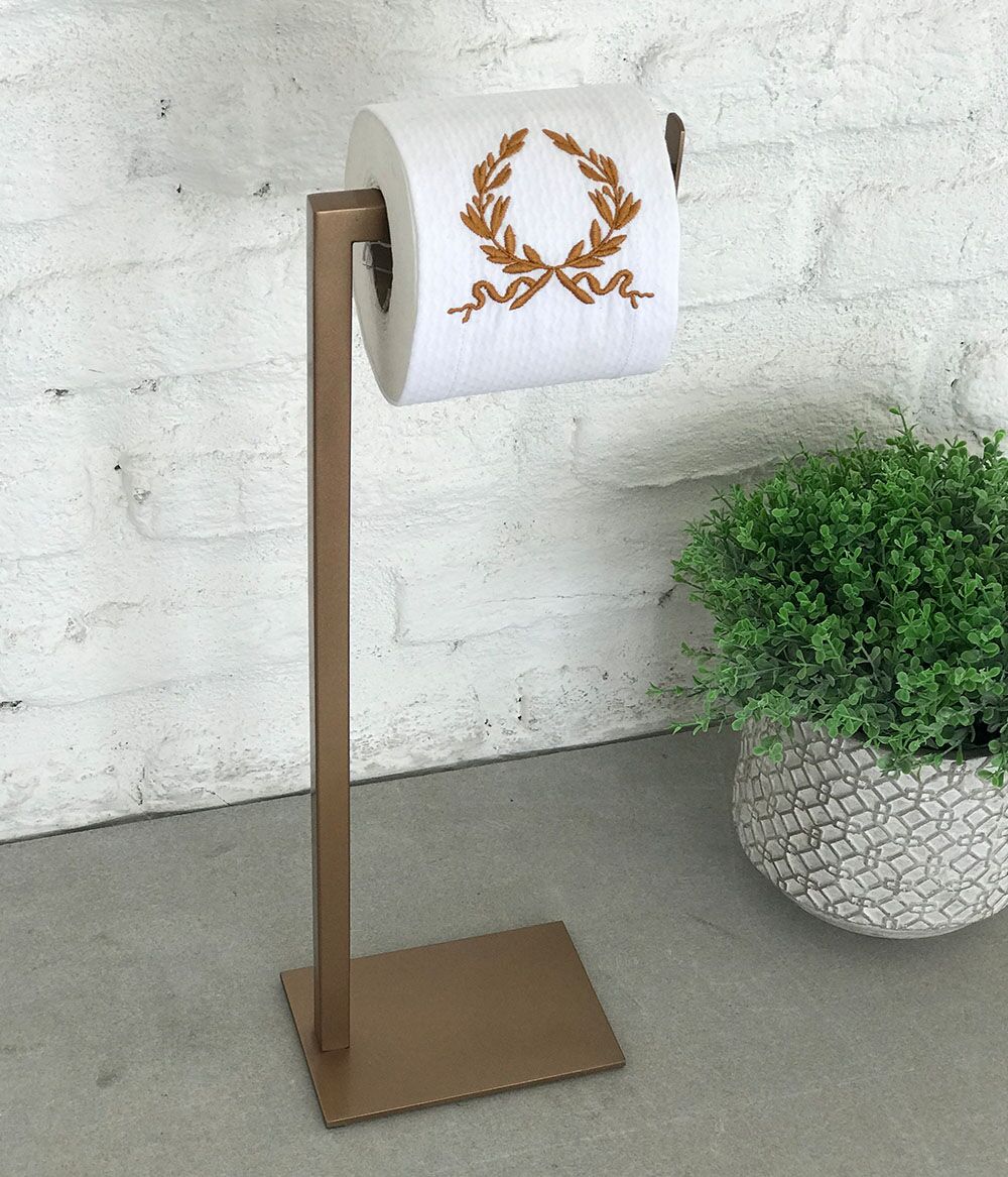 Porta papel higiênico inox simples Línea Porta papel higiênico inox simples Línea