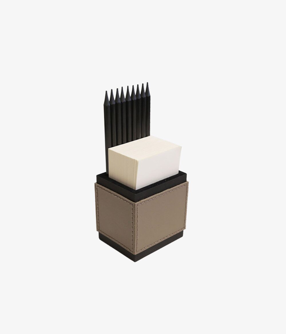 MDF Porta Lápis com Bloco Fendi