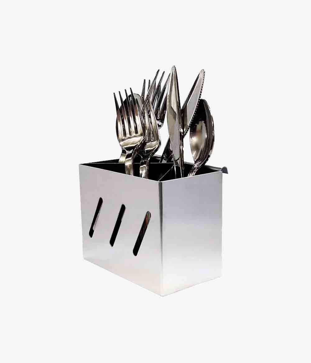 Escorredor de Talheres Box Inox