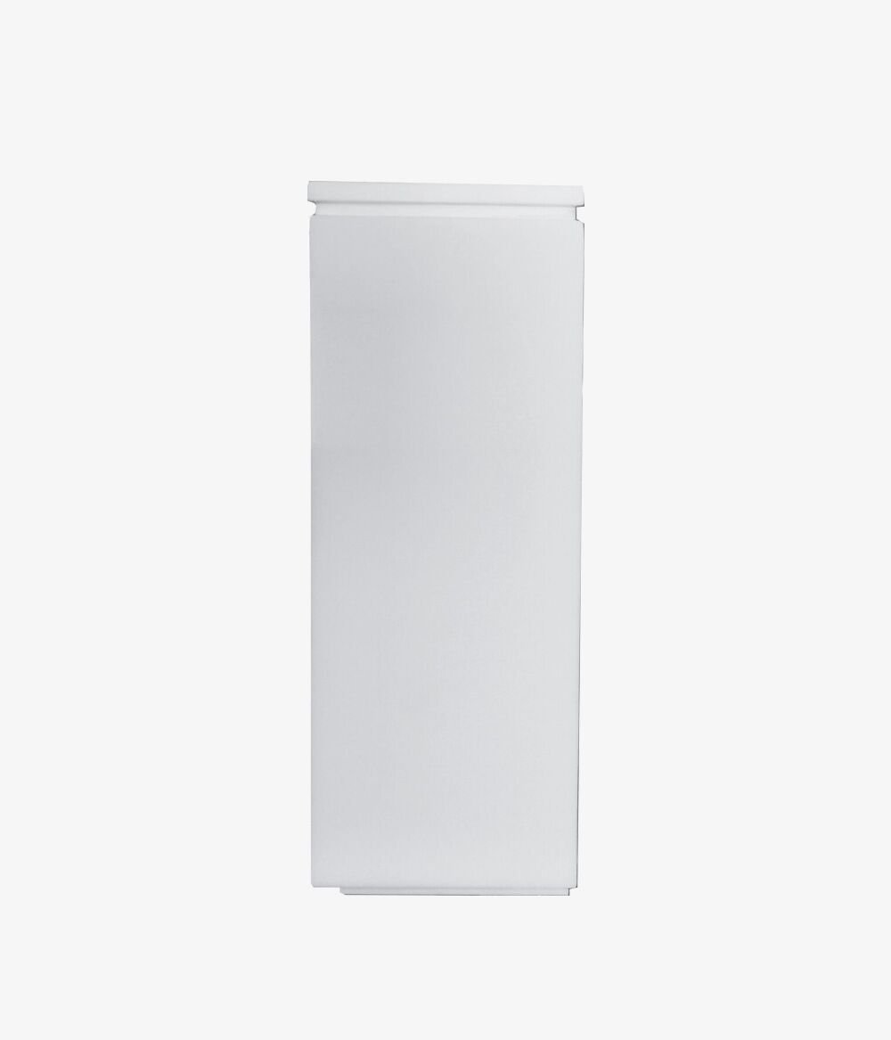 Porta escova fosco branco 01