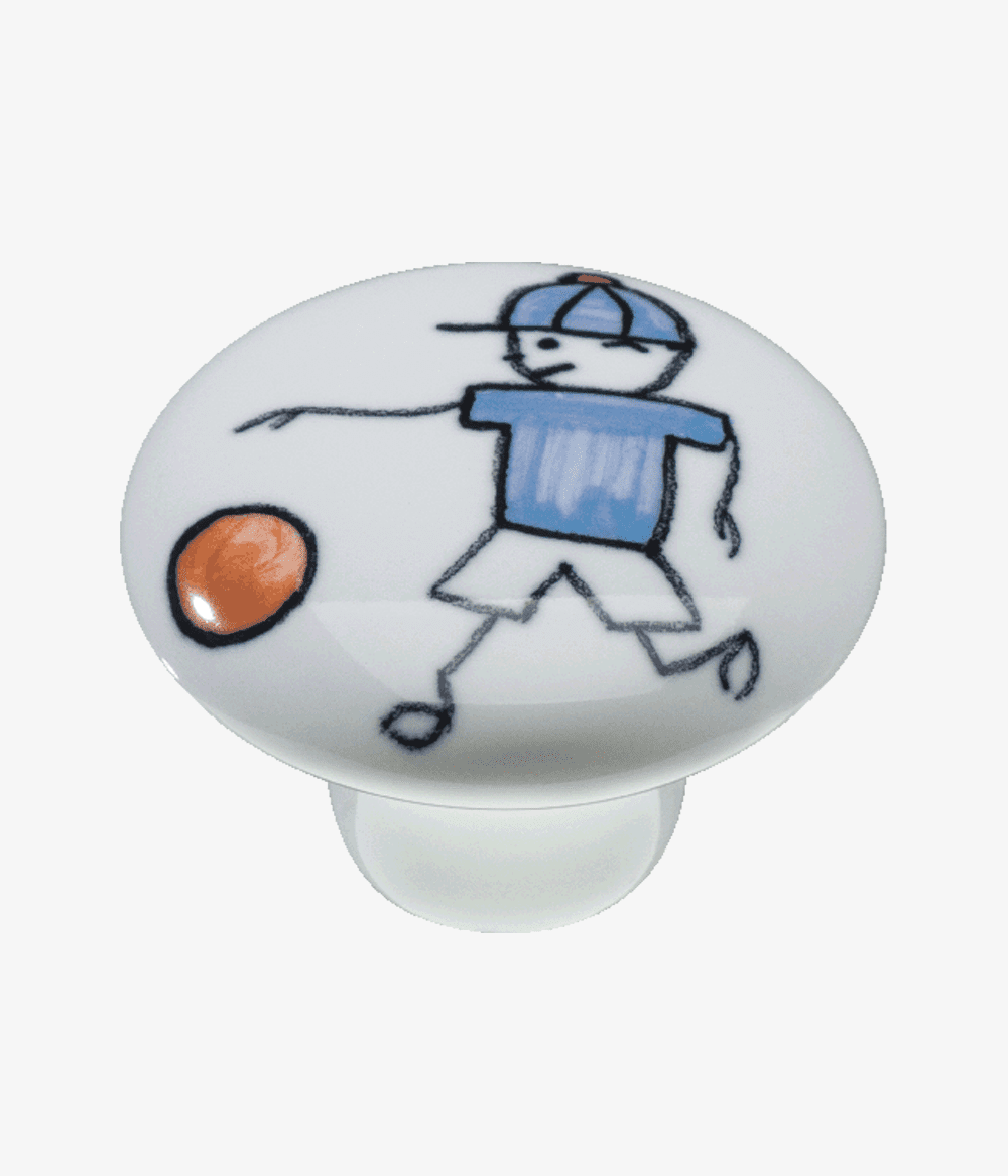 ITA.PUX.0503 Puxador menino futebol